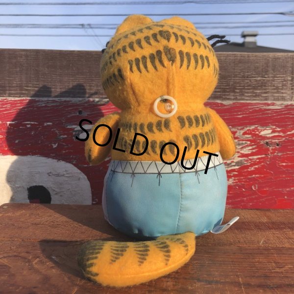 画像3: Vintage Mattel Garfield Talking Plush Doll (B732) (3)