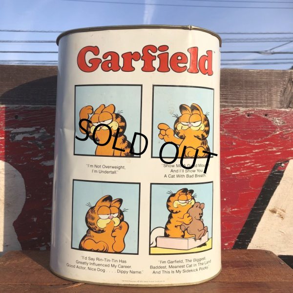 画像3: Vintage Garfield Trash Can (B733) (3)