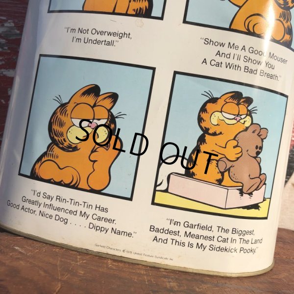 画像8: Vintage Garfield Trash Can (B733) (8)