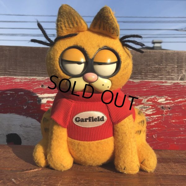 画像1: Vintage Mattel Garfield Talking Plush Doll (B731) (1)