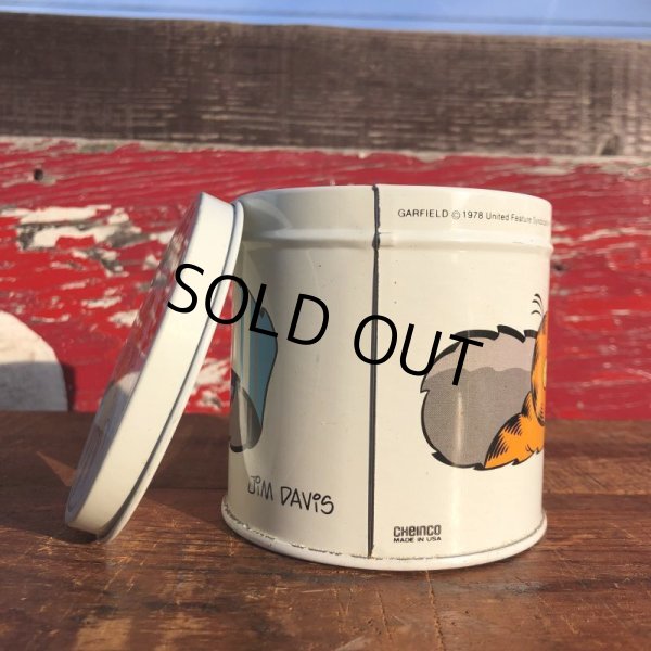画像2: Vintage Garfield Tin Can (B735) (2)