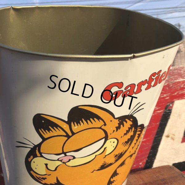 画像5: Vintage Garfield Trash Can (B733) (5)