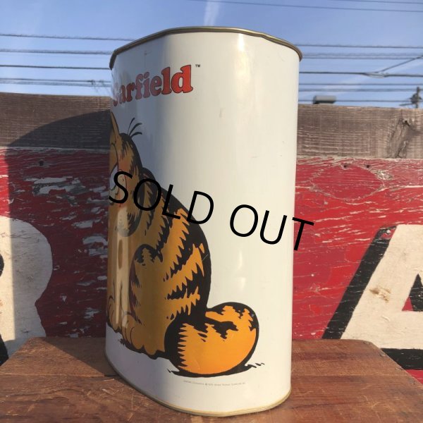 画像2: Vintage Garfield Trash Can (B733) (2)