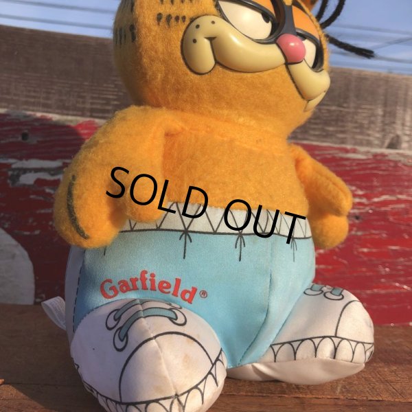 画像6: Vintage Mattel Garfield Talking Plush Doll (B732) (6)