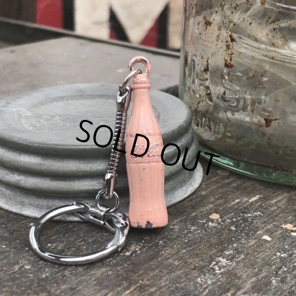 画像2: Vintage Coca-Cola Miniature Bottle Key Chain (B747) (2)