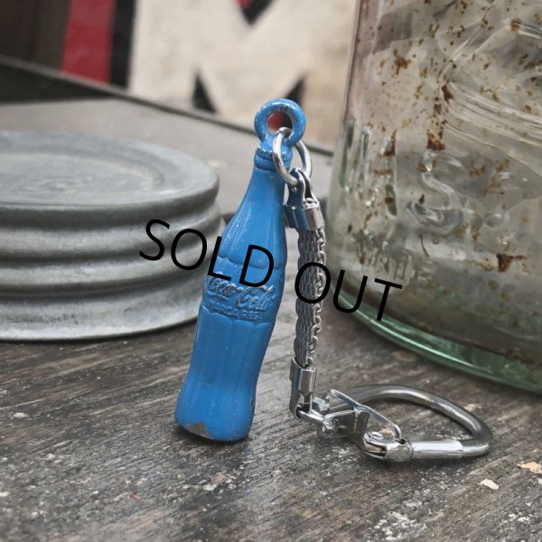 画像2: Vintage Coca-Cola Miniature Bottle Key Chain (B746) (2)