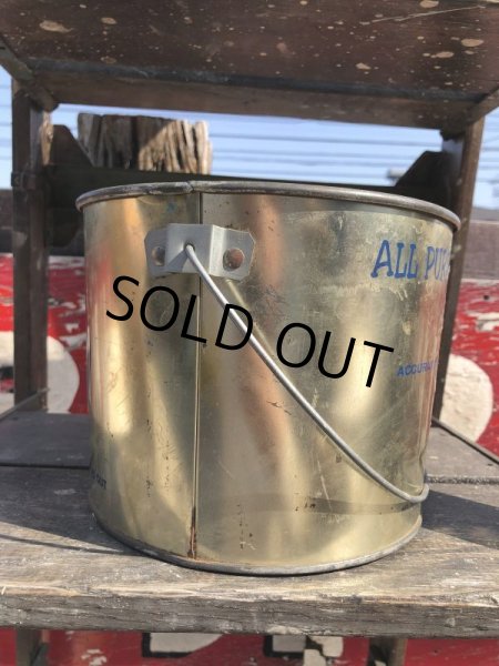 画像3: Vintage Leaktite Paint Pot Tin Basket (B753) (3)