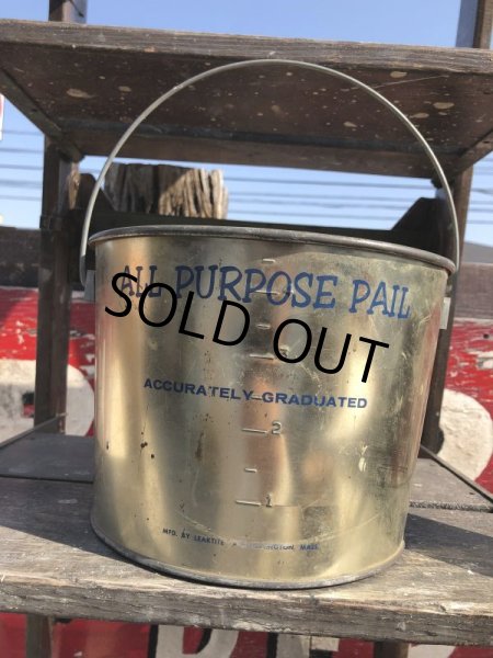 画像2: Vintage Leaktite Paint Pot Tin Basket (B753) (2)