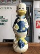 画像4: 60s Vintage Donald Duck Blow Mold Plastic Coin Bank 47cm (B747) (4)