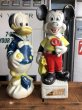 画像12: 60s Vintage Donald Duck Blow Mold Plastic Coin Bank 47cm (B747) (12)