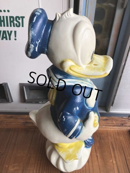 画像6: 60s Vintage Donald Duck Blow Mold Plastic Coin Bank 47cm (B747) (6)
