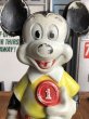 画像10: 60s Vintage Mickey Mouse Blow Mold Plastic Coin Bank 49cm (B746) (10)