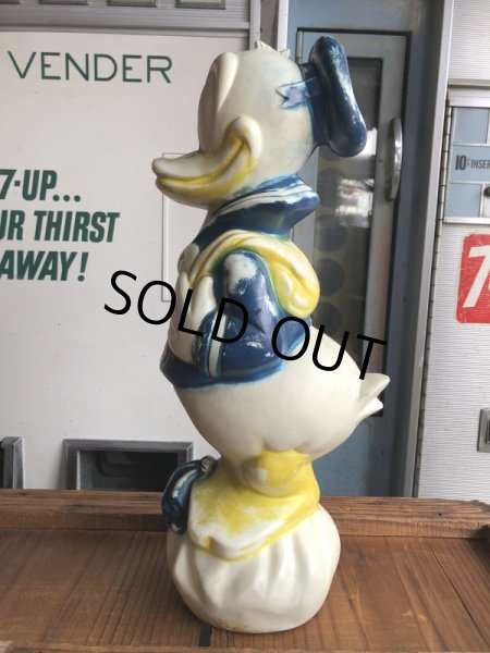 画像5: 60s Vintage Donald Duck Blow Mold Plastic Coin Bank 47cm (B747) (5)