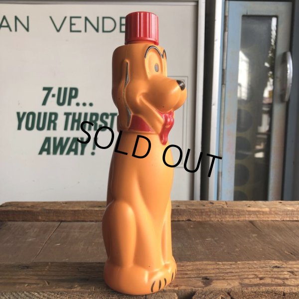 画像2: 60s Vintage Disney Pluto Soaky (T520) (2)