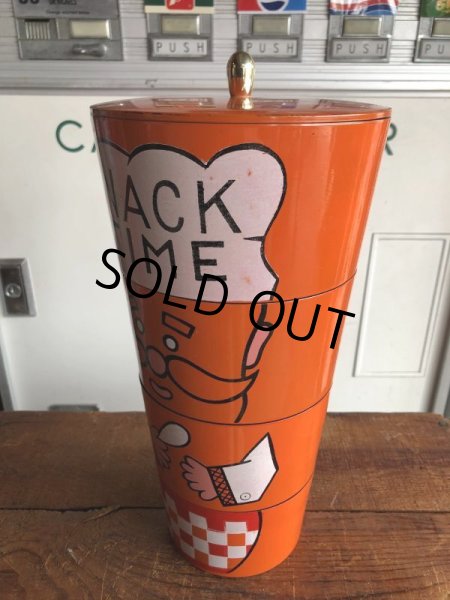 画像9: 70s Vintage Snack Time Nesting Bowls Containers (B749) (9)