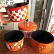 画像3: 70s Vintage Snack Time Nesting Bowls Containers (B749) (3)