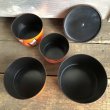 画像4: 70s Vintage Snack Time Nesting Bowls Containers (B749) (4)