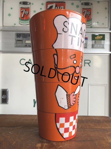 画像11: 70s Vintage Snack Time Nesting Bowls Containers (B749) (11)