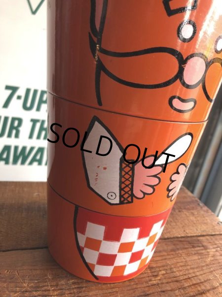 画像7: 70s Vintage Snack Time Nesting Bowls Containers (B749) (7)