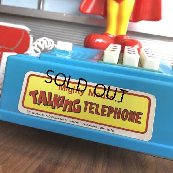 画像11: 70s Vintage Mighty Mouse Talking Telephone (B748)  (11)