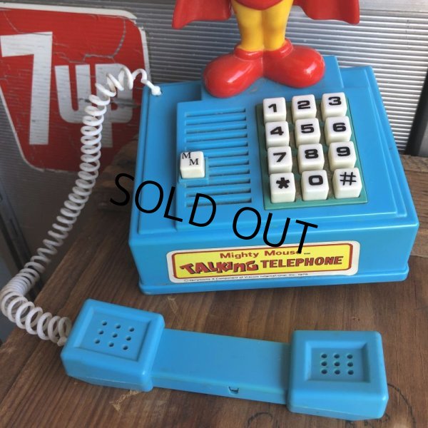 画像12: 70s Vintage Mighty Mouse Talking Telephone (B748)  (12)