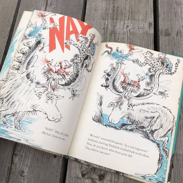 画像6: Vintage Book Dr.Seuss THIDWICK The Big-Hearted Moose (B756) (6)