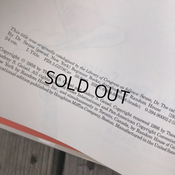 画像4: Vintage Book Dr.Seuss THE CAT IN THE HAT (B753)  (4)