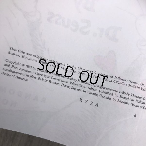 画像5: Vintage Book Dr.Seuss THE CAT IN THE HAT (B752)  (5)