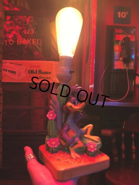 画像18: 70s Holiday Fair Warner Bros Looney Tunes Roadrunner Lamp (B752)  (18)