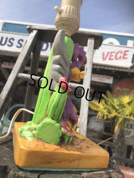 画像5: 70s Holiday Fair Warner Bros Looney Tunes Roadrunner Lamp (B752)  (5)