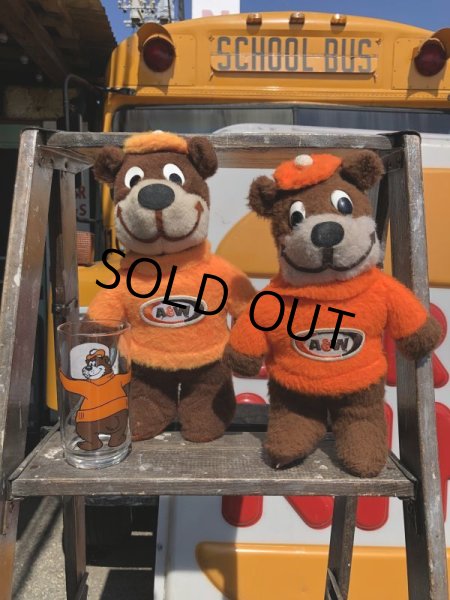 画像11: 70s Vintage A&W Root Beer Rooty Bear Plush (B753) (11)