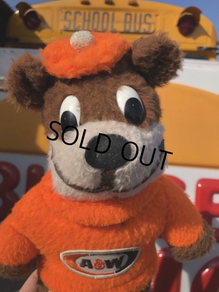 画像7: 70s Vintage A&W Root Beer Rooty Bear Plush (B754) (7)