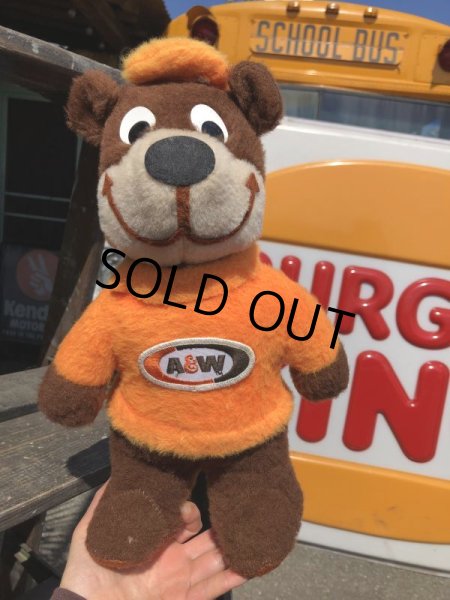 画像10: 70s Vintage A&W Root Beer Rooty Bear Plush (B753) (10)