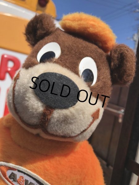 画像5: 70s Vintage A&W Root Beer Rooty Bear Plush (B753) (5)