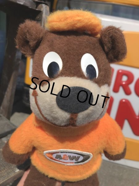 画像9: 70s Vintage A&W Root Beer Rooty Bear Plush (B753) (9)