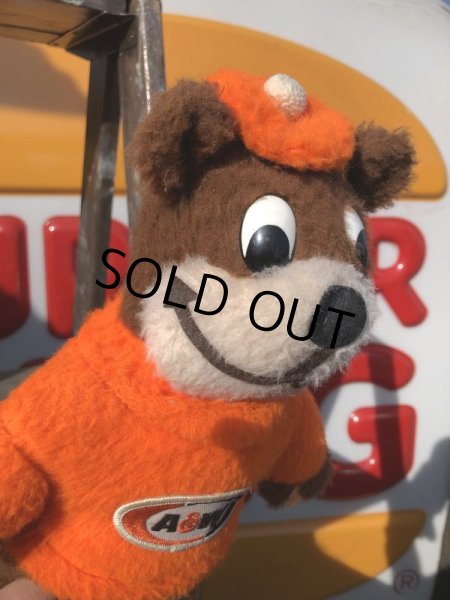 画像5: 70s Vintage A&W Root Beer Rooty Bear Plush (B754) (5)