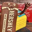 画像4:  80s Vintage Hershey's Advertising Chocolate Bar Bendable Figure (B757) 　 (4)