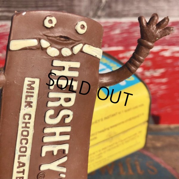画像4:  80s Vintage Hershey's Advertising Chocolate Bar Bendable Figure (B757) 　 (4)