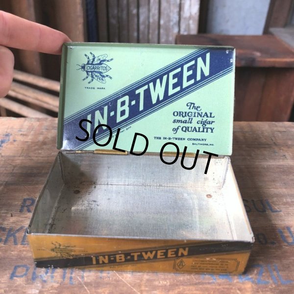 画像3: Vintage Advertising Tin Can TIN-B-TWEEN Cigar (B772) (3)