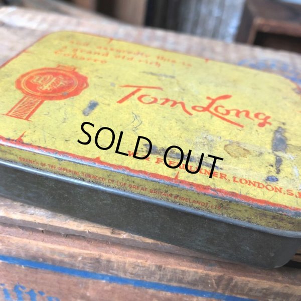 画像7: Vintage Advertising Tin Can Tom Long Tabacco (B770) (7)
