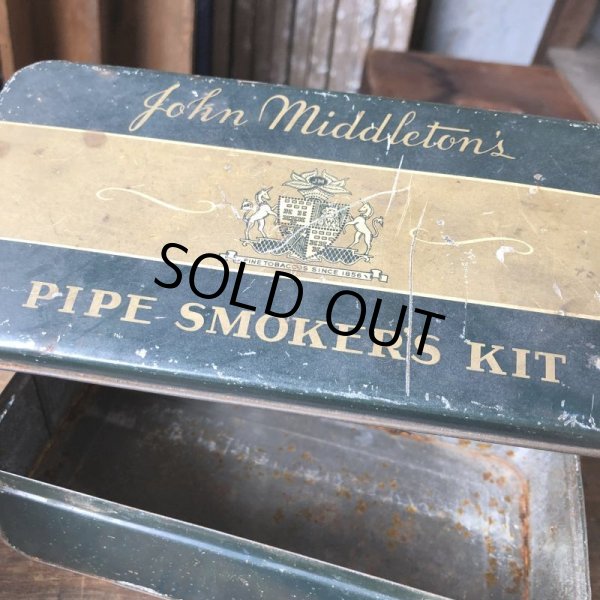 画像8: Vintage Advertising Tin Can John Middleton's PIPE SMOKER'S KIT (B765) (8)