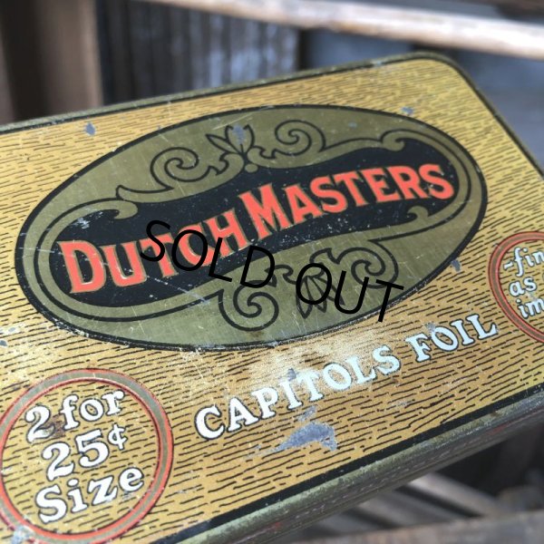 画像7: Vintage Advertising Tin Can DUTCH MASTERS Cigar (B768) (7)