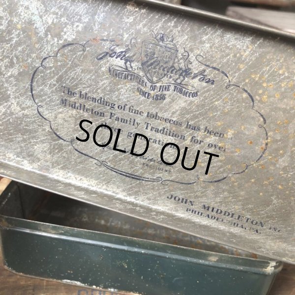 画像9: Vintage Advertising Tin Can John Middleton's PIPE SMOKER'S KIT (B765) (9)