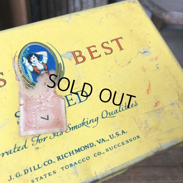画像8: Vintage Advertising Tin Can DILL'S BEST Tabacco (B773) (8)