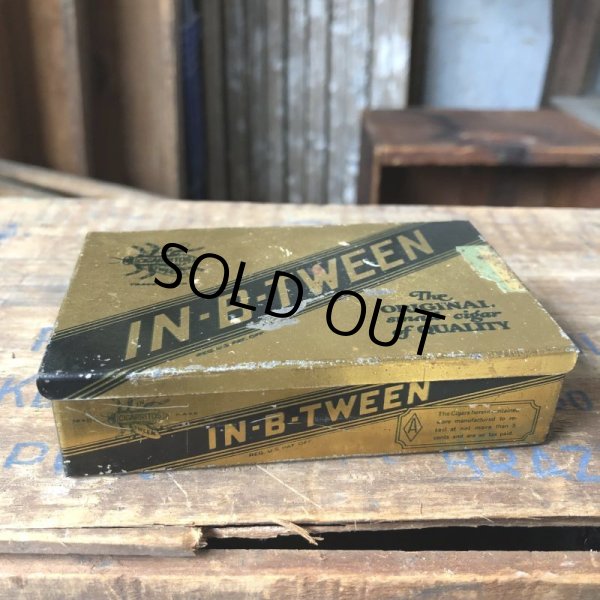 画像2: Vintage Advertising Tin Can TIN-B-TWEEN Cigar (B772) (2)