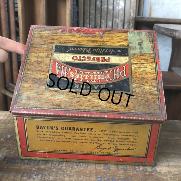 画像5: Vintage Advertising Tin Can PHILLIES Tabacco (B761) (5)