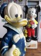 画像16: 60s Vintage Donald Duck Blow Mold Plastic Coin Bank 47cm (B747) (16)