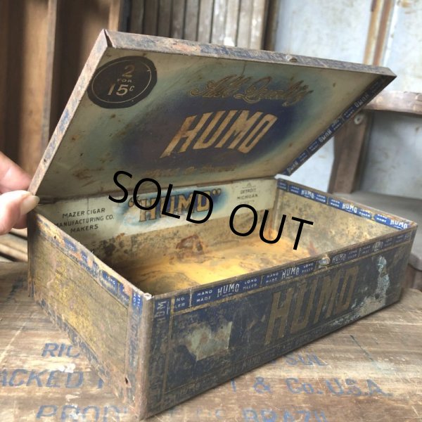 画像3: Vintage Advertising Tin Can HUMO Cigar (B759) (3)