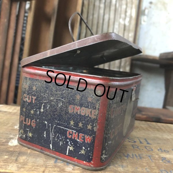 画像3: Vintage Advertising Tin Can George Washington Cut Plug (B763) (3)