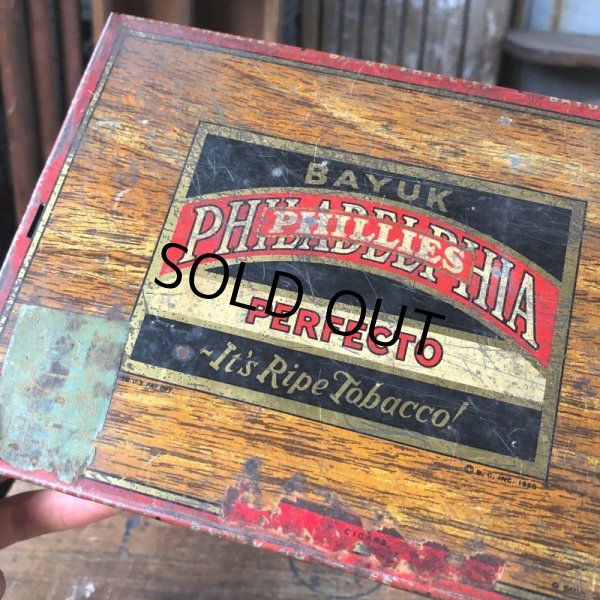 画像10: Vintage Advertising Tin Can PHILLIES Tabacco (B761) (10)